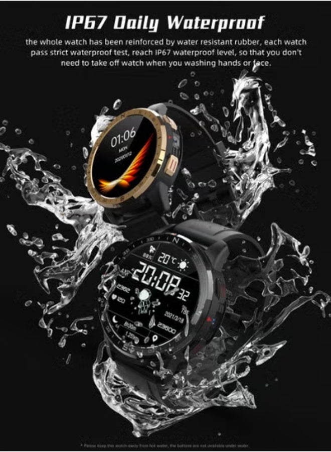Dual System 4G Smartwatch – 5MP HD Camera 1000mAh Battery SIM & Bluetooth Call ,AI Sports Heart Rate & SpO₂ Monitor