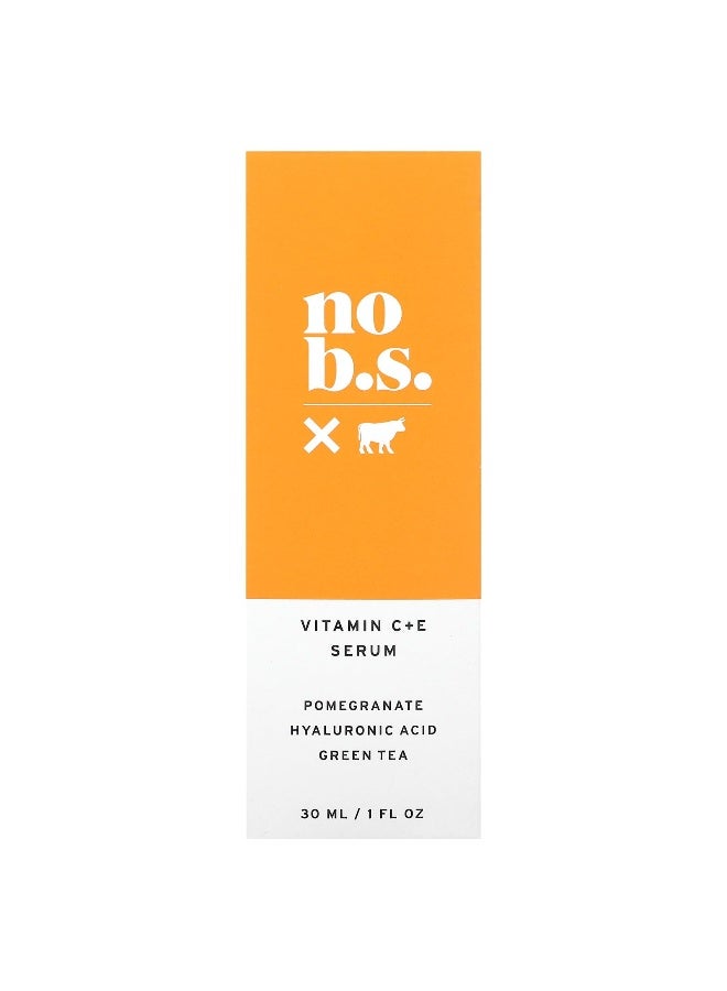 No BS Skincare No BS Skincare, Vitamin C + E Serum, 1 fl oz (30 ml) - Image 2