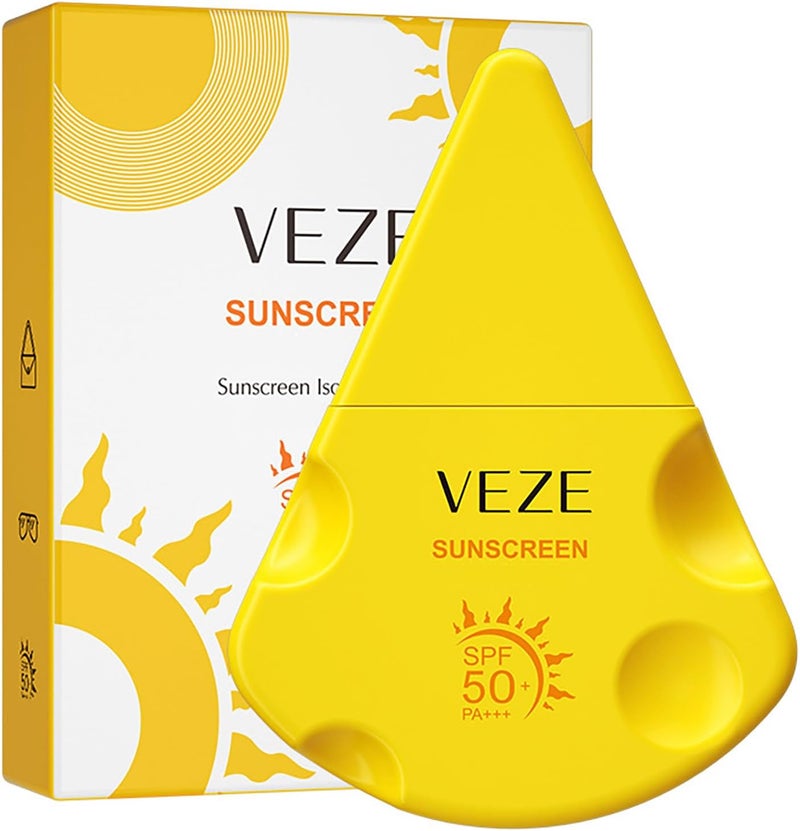 VENZEN Avocado Butter Cheese Sunscreen Isolation Light SPF50 PA UVAUVB Moisturizing Protects From Sunburn 30g  106floz
