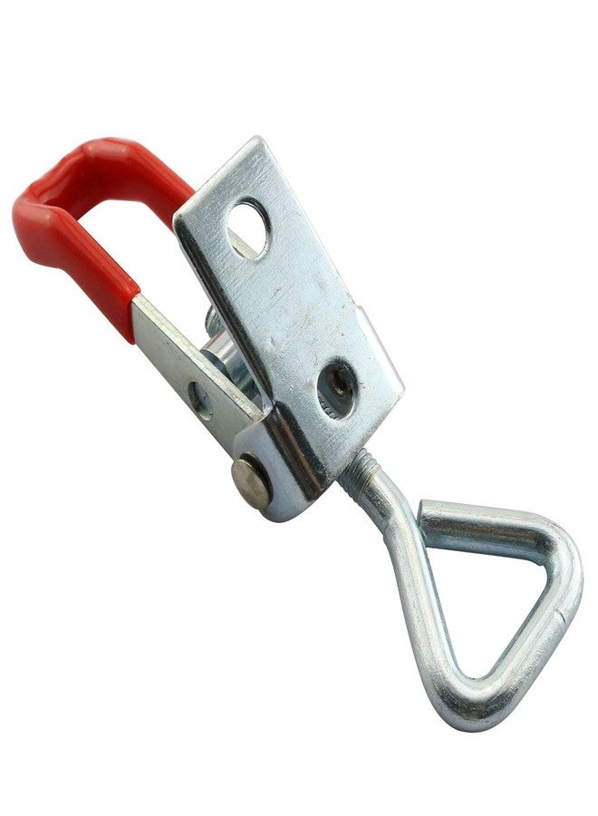 Tegg 4PCS Latch Catch Cabinet Boxes Handle Toggle Lock Clamp Hasp Silver 4001 - Image 4