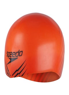 speedo Fastskin Swim Cap Red  - Image 2