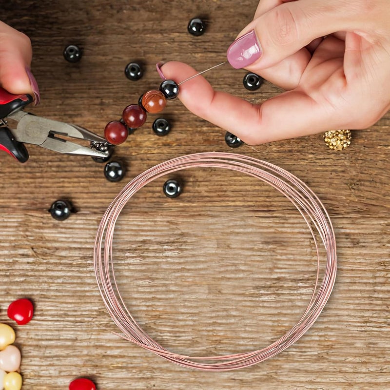 Soft Bare Copper Wire 2mm 5m Roll for DIY Crafts and Jewelry Making Conductive Copper Wire for Beading and Sculpting Handmade Craft for Art Projects - Image 5