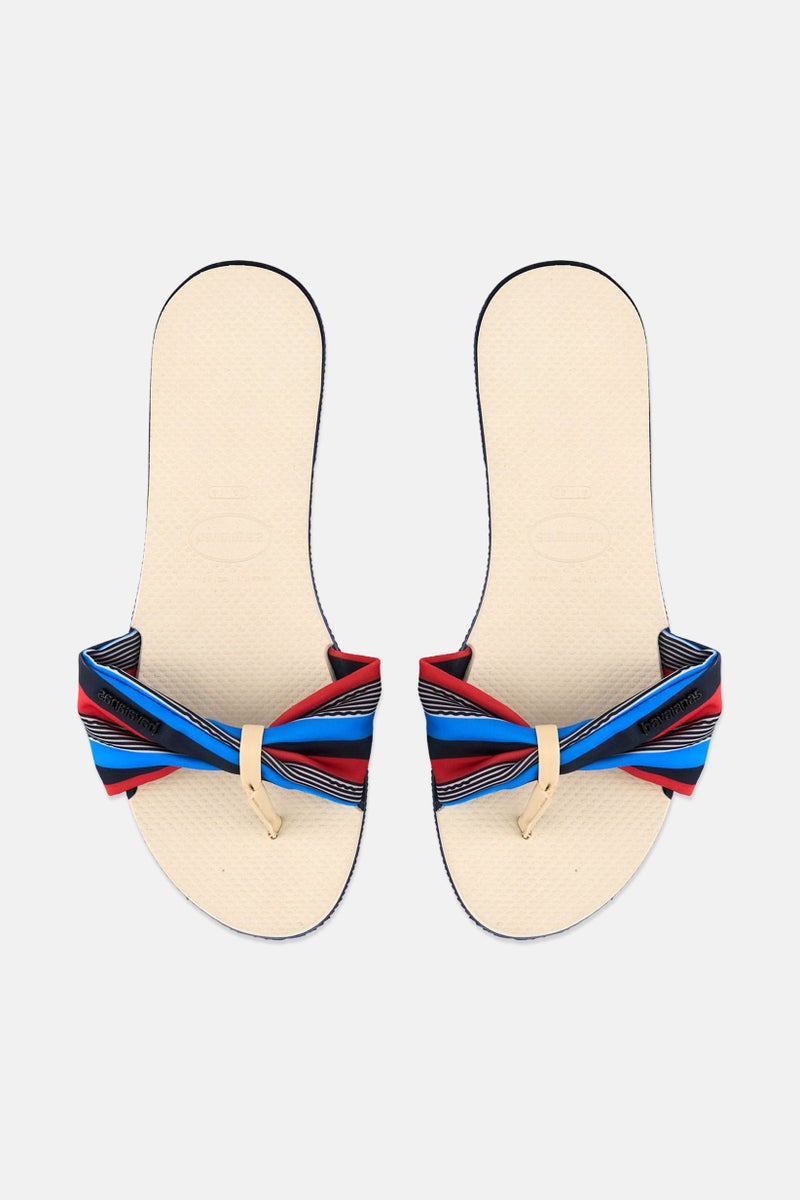 havaianas Women Style 2 Alpargata Slippers, White  - Image 3