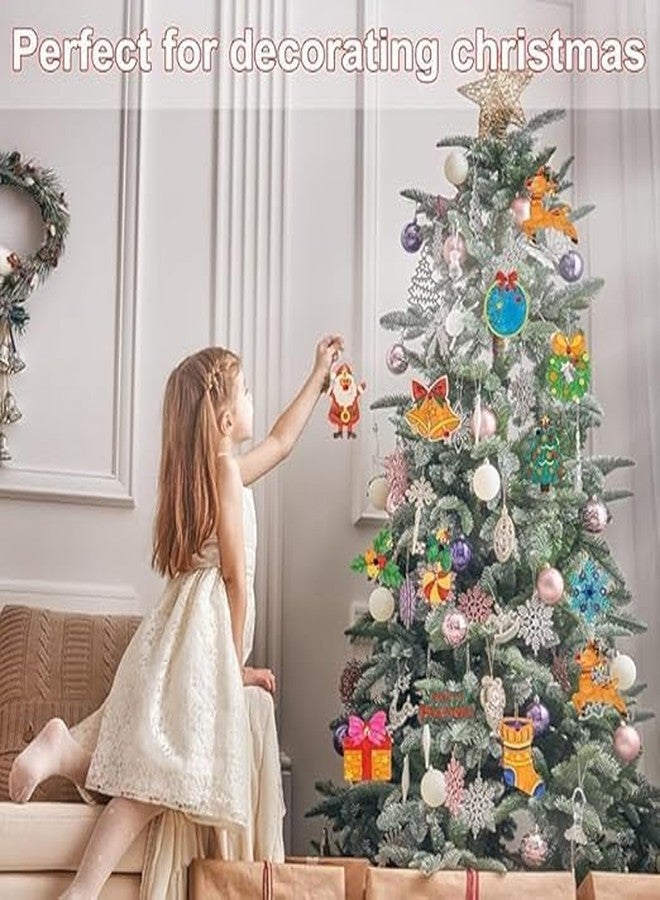 GreyArt DIY Christmas Wooden Painting Set for Kids - Penguin & Christmas Tree MDF Craft Kit with Paints & Brush | Fun Holiday Art & Craft Activity - Image 4