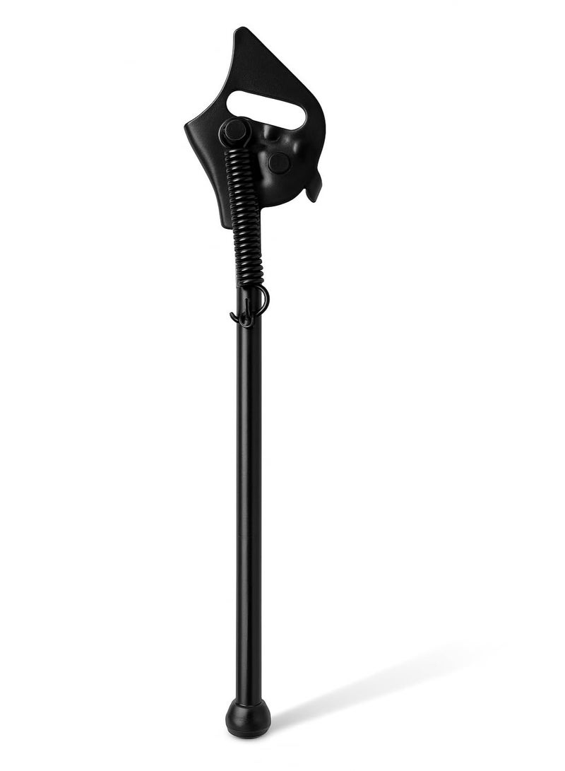 Fukukawa Adjustable Bicycle Kickstand 30 cm Heavy-Duty Steel Side Stand for 24-29 Inch Bikes Anti-Slip Rubber Foot Rust-Resistant Cycle Parking Support - Image 1
