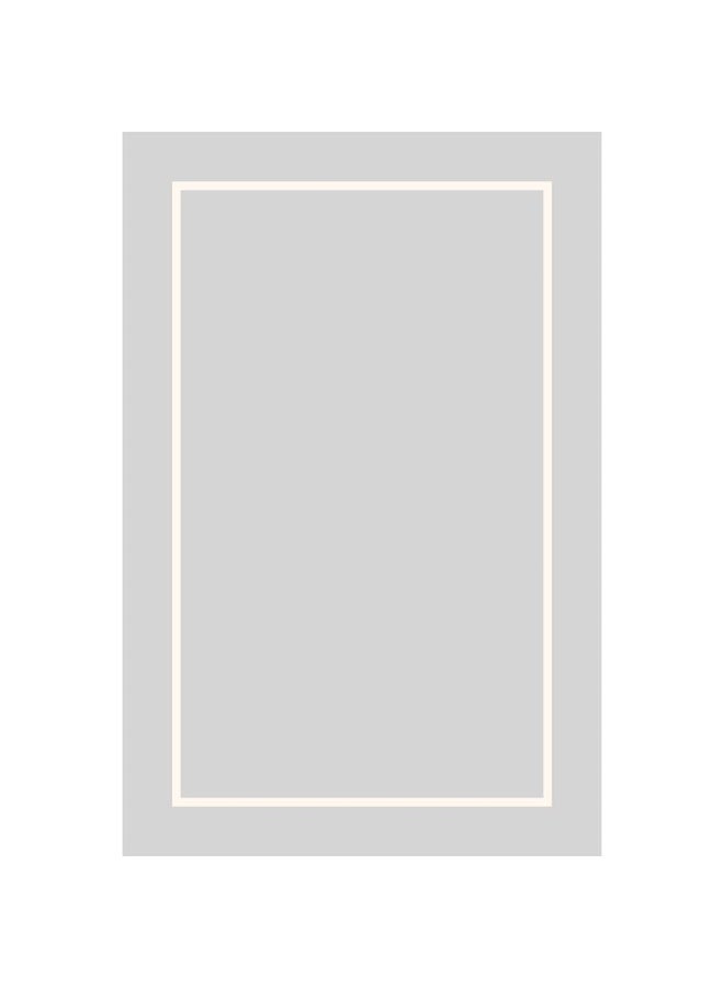 DANUBE HOME Sahara Plain Solids Rug | Washable Solids Style | Polypropylene + Polyester Area Rug Floor Covering | Indoor Carpet For Living Room Dining Bedroom 200X300cm-Light Grey - Image 4