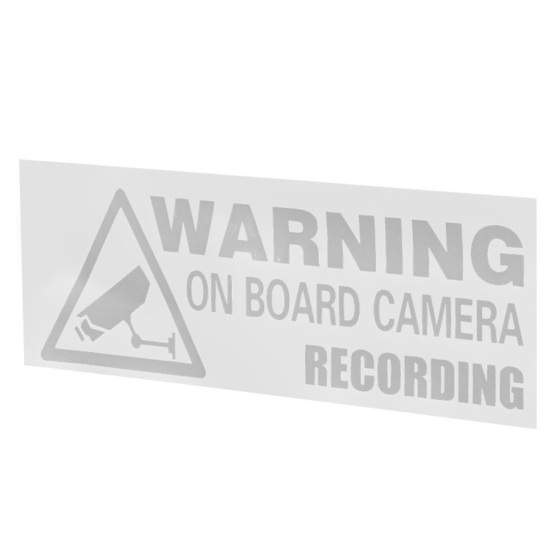 2pcs Car Security Sign Video Warning Sign Security Camera Sign No Trespassing Sign - Image 5