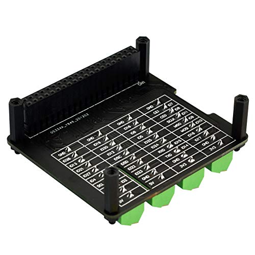 HCDC RPi GPIO Status LED & Terminal Block Breakout Board HAT for Raspberry Pi A+ 3A+ B+ 2B 3B 3B+ 4B - Image 5