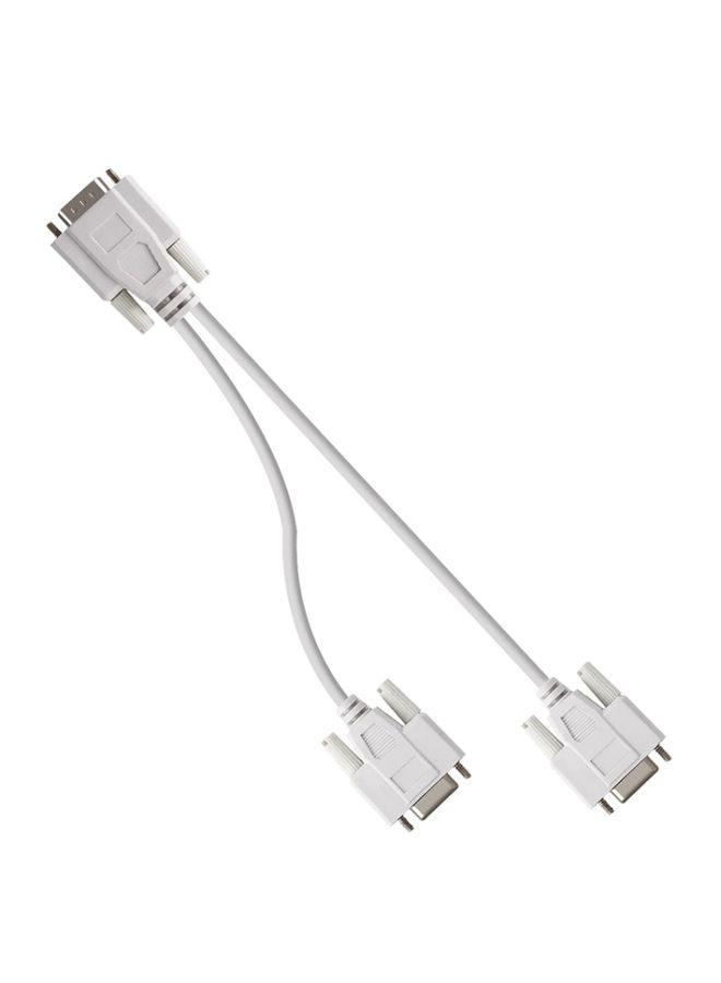 BURAQ VGA SVGA HDB15 Male to 2 Female Splitter Cable - Image 3