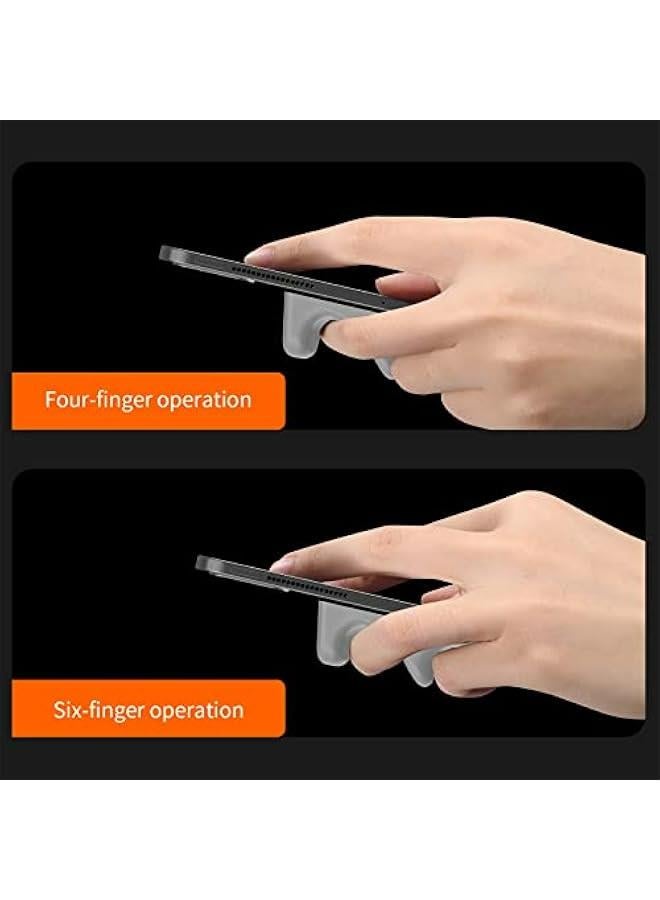 سيسلي مقبض ألعاب للتابلت، مسند يد من السيليكون المضاد للانزلاق، تصميم مريح للتحكم بالألعاب، متوافق مع جميع الأجهزة اللوحية - Image 3