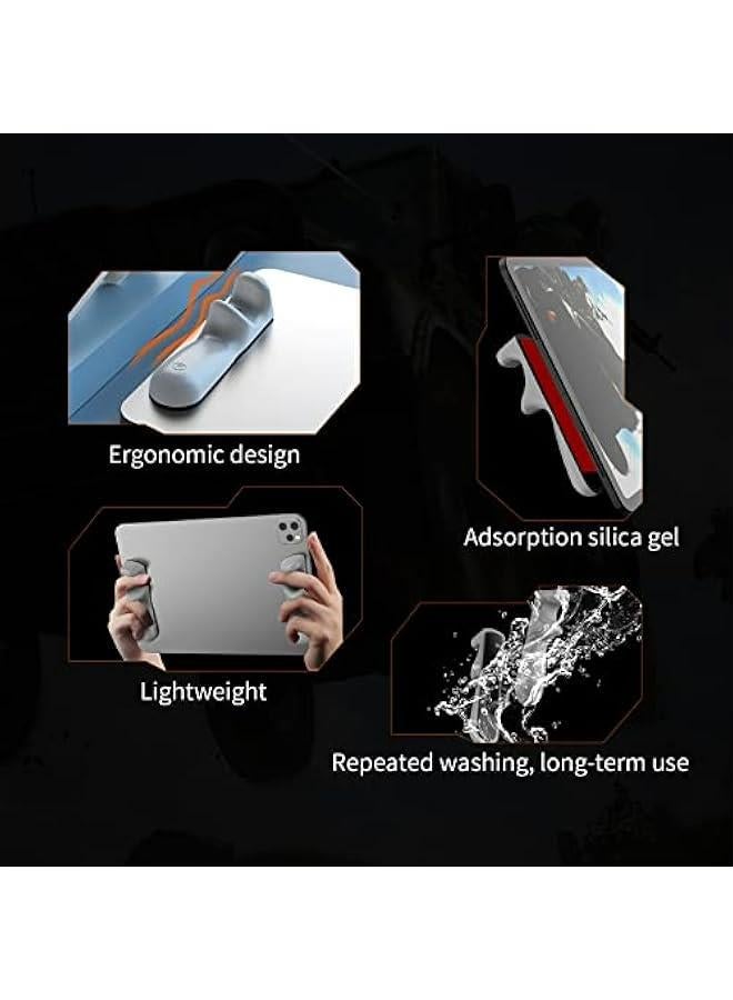 سيسلي مقبض ألعاب للتابلت، مسند يد من السيليكون المضاد للانزلاق، تصميم مريح للتحكم بالألعاب، متوافق مع جميع الأجهزة اللوحية - Image 4