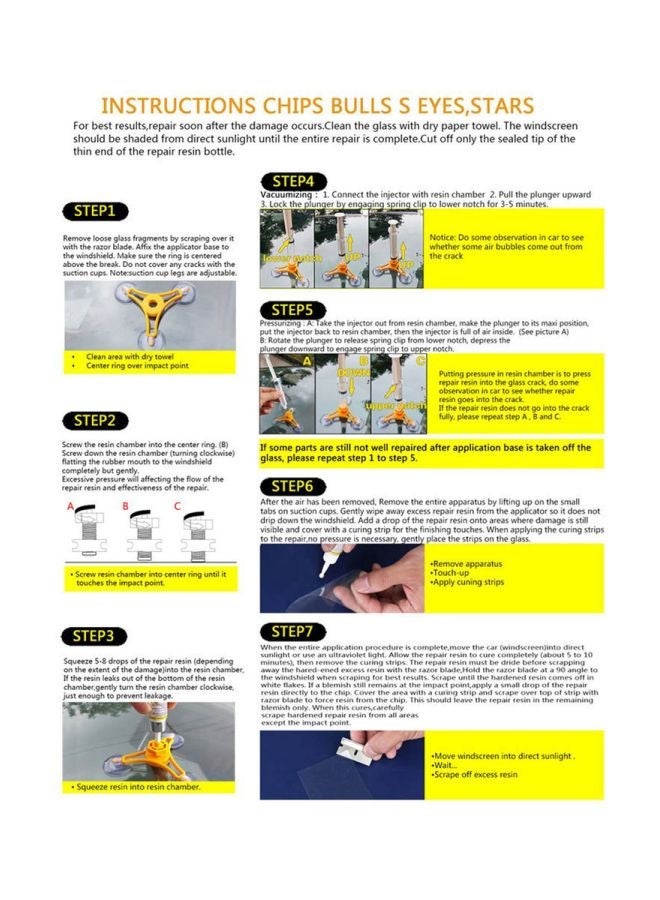 MUNTAQI Windshield Repair Kit - Image 3