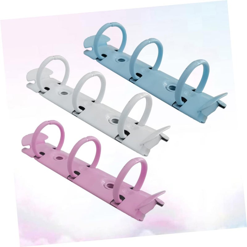 NUOBESTY 6pcs Metal Clip Binder Set O-Type Manual Binder for Office School and Home Use Lightweight and Portable - Image 5