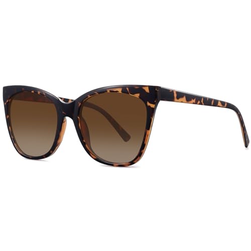 WOWSUN Large Polarized Cat Eye Sunglasses for Women - Image 4
