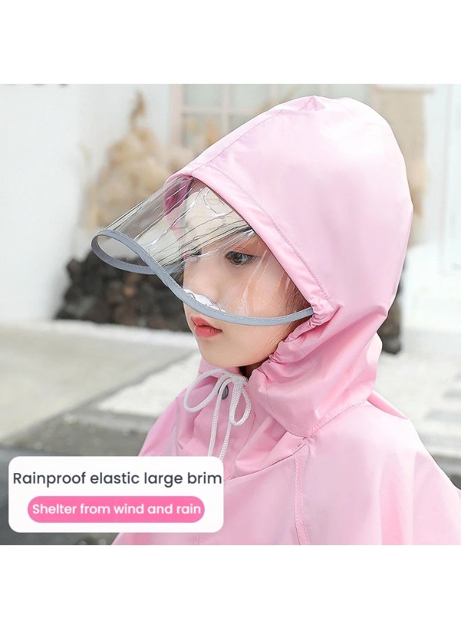 معطف واق من المطر للأطفال وسراويل المطر مجموعة تصميم عصري مقاوم للماء للحفاظ على طفلك جافة مريحة وعصرية في الأيام الممطرة - Image 2