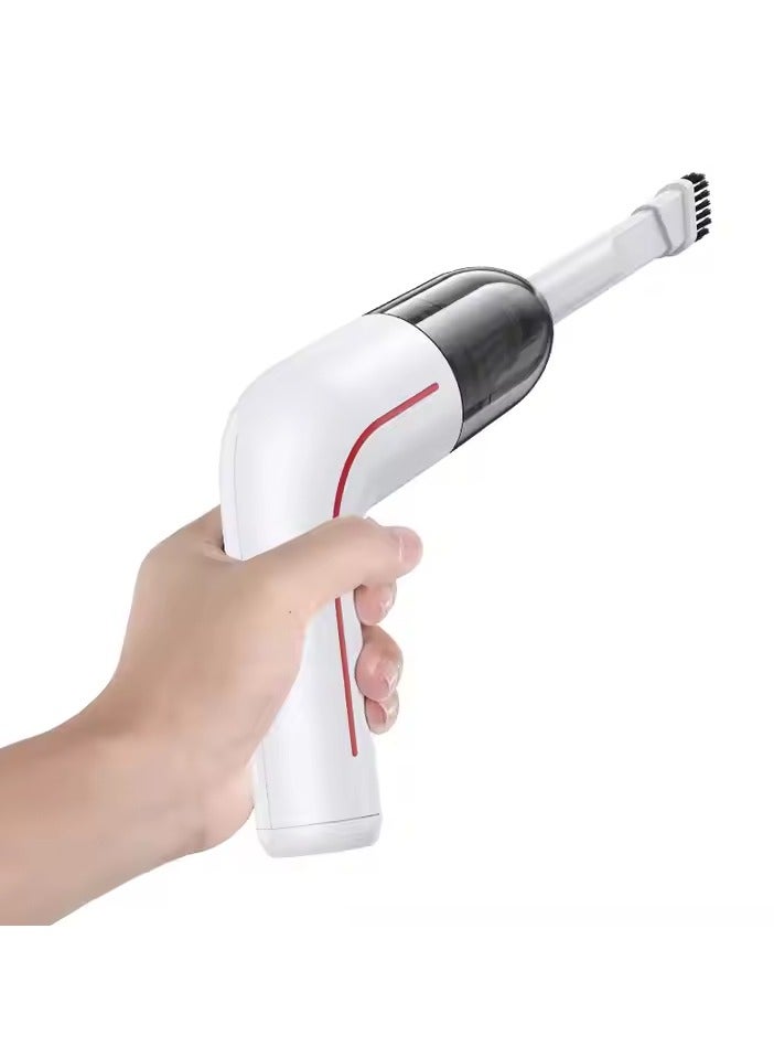 أوسامس مكنسة كهربائية محمولة باليد ZB253، مكنسة كهربائية صغيرة محمولة باليد قابلة لإعادة الشحن USB للسيارة - Image 2