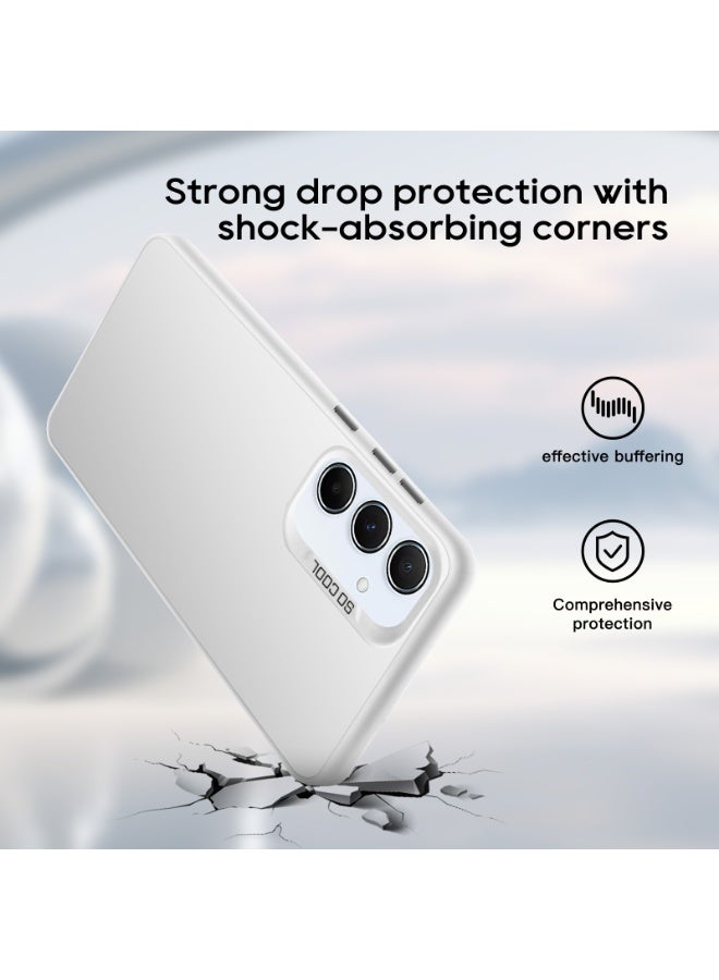 LiuShan Samsung Galaxy A15 5G Case, Slim TPU Bumper Phone Cover,360°Full Body Shockproof Protective Phone Case for Samsung A15 5G - Image 5