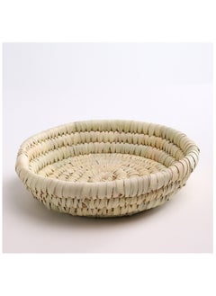 Bazaar Misr Round wicker plate 25 cm 4 pcs  - Image 1