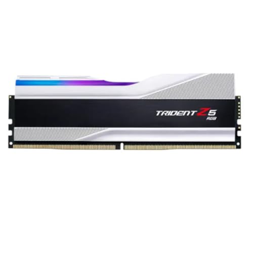 G.Skill Trident Z5 RGB Intel XMP/AMD EXPO 16GB (1 * 16GB) DDR5 6000 MHz CL36-36-36-96 1.35V Desktop Memory RAM -F5-6000J3636F16GX1-TZ5RW - Image 1