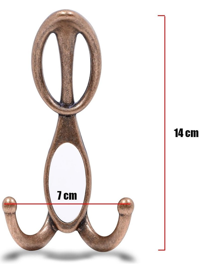 Nzb - Nobel Arya Coat Rack Cloakroom Wall Hanger Wardrobe Clothes Rack Antique Copper - Image 1
