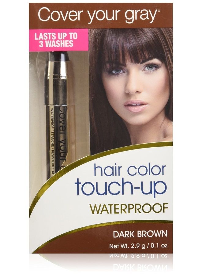 Cover Your Gray Waterproof Hair Color Touch-Up Pencil - Dark Brown