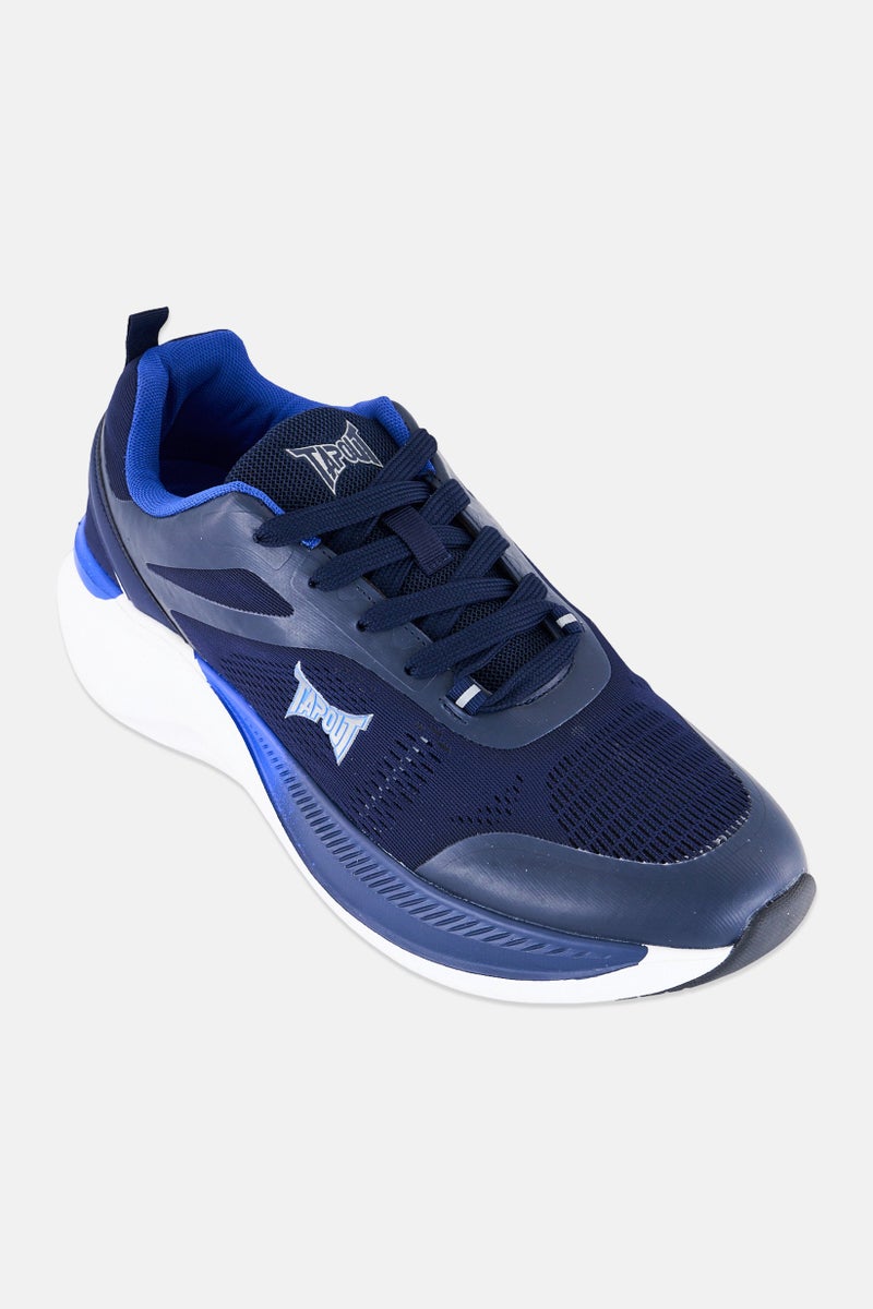 TapouT Men Lace Up Outdoor Shoes, Navy - Image 1