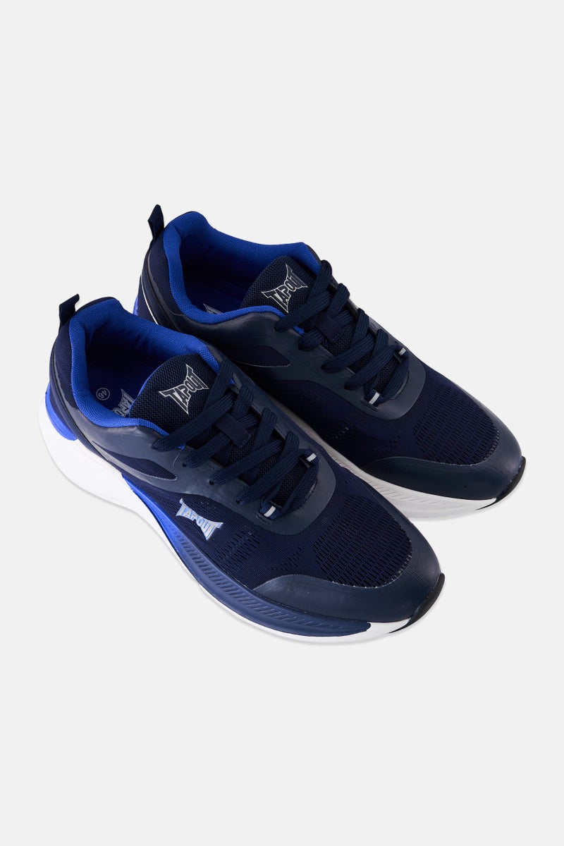 TapouT Men Lace Up Outdoor Shoes, Navy - Image 4