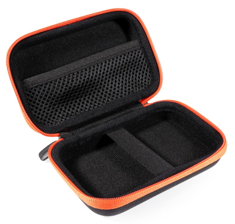 CaseSack Case for Spot Gen 4 / Gen 3 Satellite GPS Messenger, All in one Protection case for GPS and Accessories with Featured Contrasted Orange Zip - Image 4