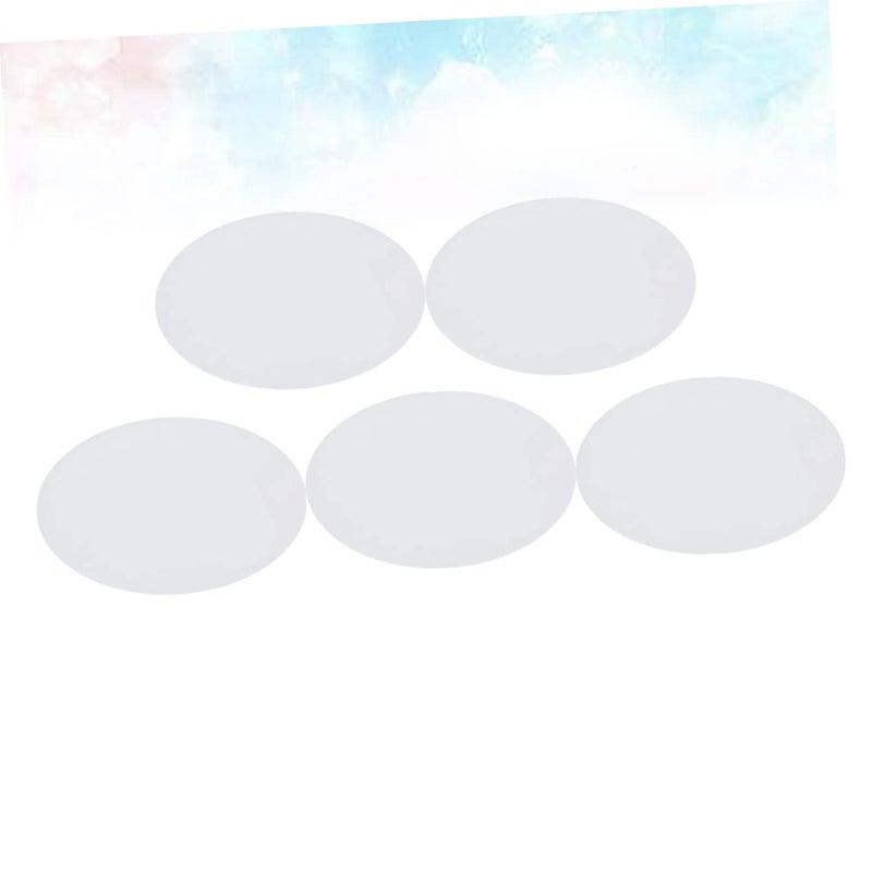 5 Pcs Oval White Sketchpad 30x20cm Cotton Art Panels Drawing Boards for Oil Acrylic Tempera - Image 5