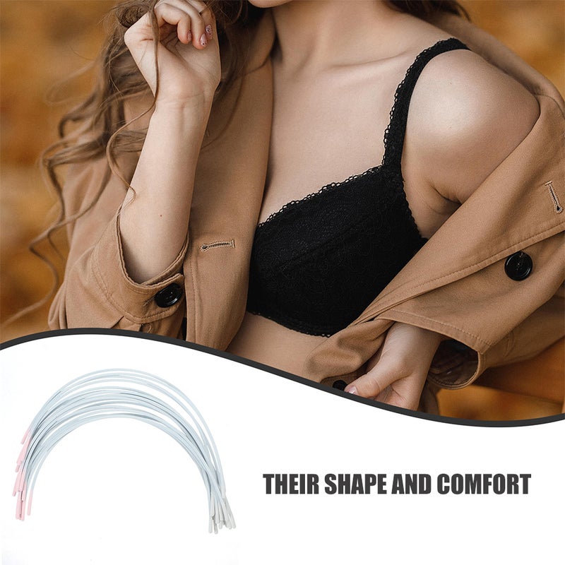 40 Pairs Metal Underwires Replacement Underwire for Bras Underwire Support Wire Repair Accessory for Women 36 - Image 2