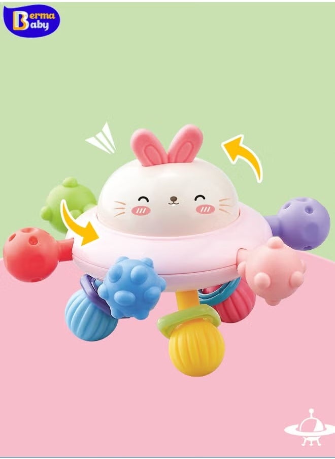 Berma Baby Baby teething toys  0-6 months baby sensory teething toys, newborn chew toys, teething ball rattle teether toys, grasping activity baby toys, chew toys, birthday gifts  - Image 5