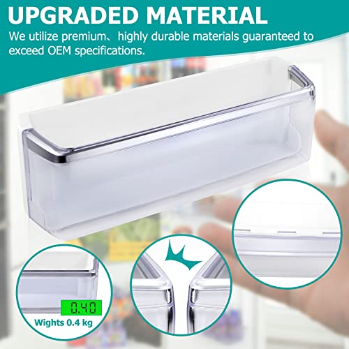 Feikeer UPGRADED AAP73252302 Refrigerator Door Bin (Left) Compatible with LG, Kenmore Elite Door Shelf Assembly, Fit LFX31945ST LFXC24726S LMXC23796D LMXC23796S LMXS30796D LFX25991ST01 AAP73252311 Door Bin - Image 5