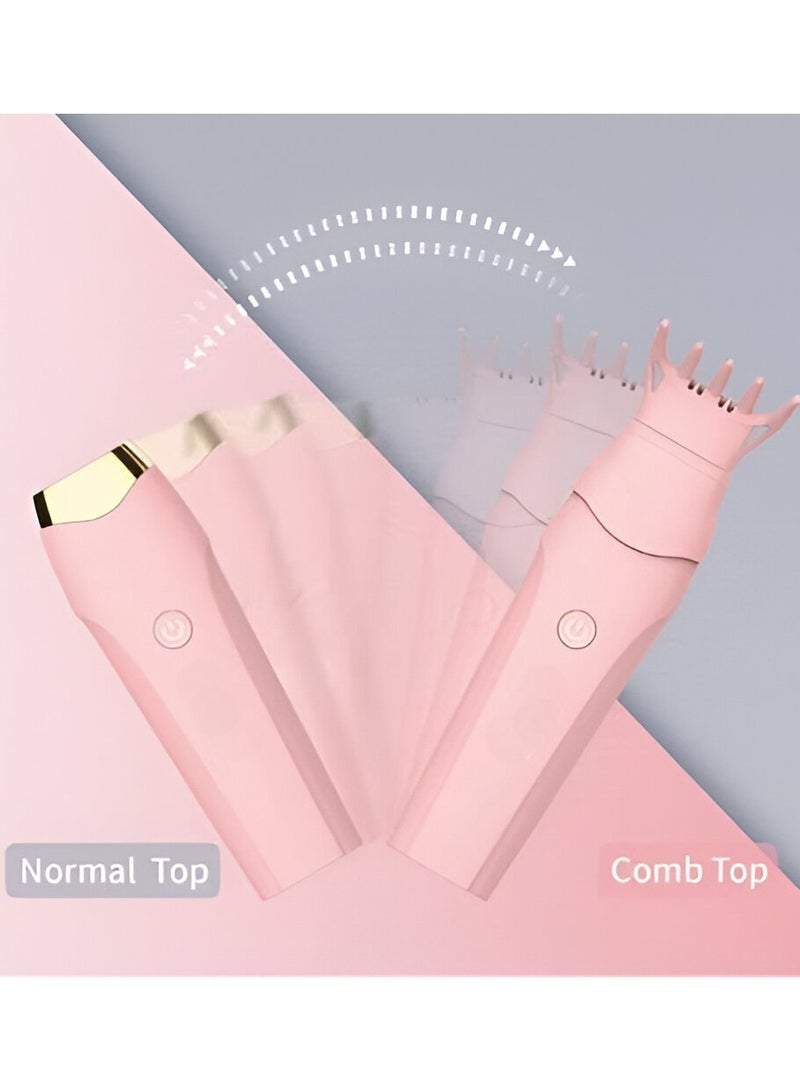 VENDIX Electric Bakhoor Burner Comb –2in1 Luxury Rechargeable Oud Diffuser Comb & Portable Incense Holder for Home, Car & Office | Arabic USB Smokeless Mabkhara Pink  - Image 2
