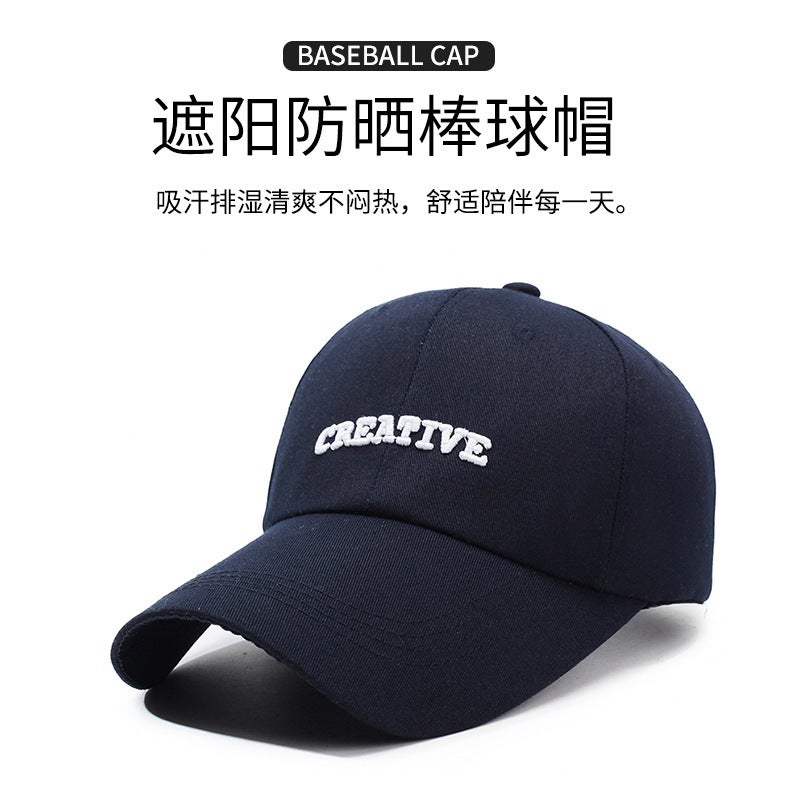 Casual Cap Men Spring Summer Middle-aged Outdoor Sports Sun Hat Cotton - Image 2