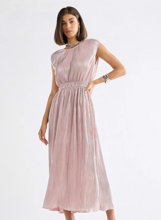 Splash FAV Pleated Midi Dress