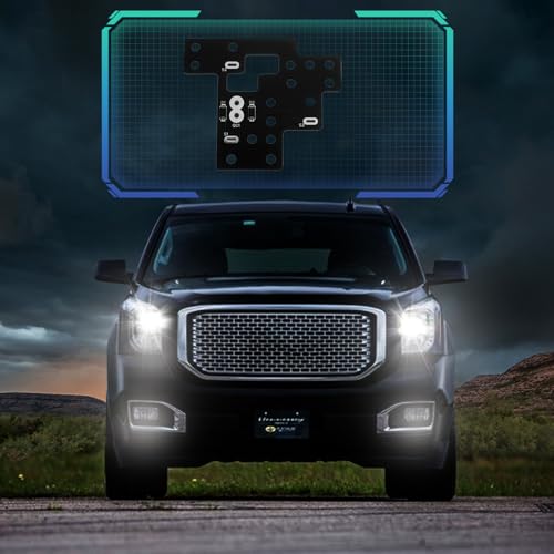 FirFiltr 6 High Mod Module for Gm Fog lights High Low Beams & DRL Light On Simultaneously Compatible with 2003-2007 Chevy Silverado GMC Sierra 1500/2500/3500 Classic - Image 4