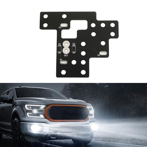 FirFiltr 6 High Mod Module for Gm Fog lights High Low Beams & DRL Light On Simultaneously Compatible with 2003-2007 Chevy Silverado GMC Sierra 1500/2500/3500 Classic - Image 1