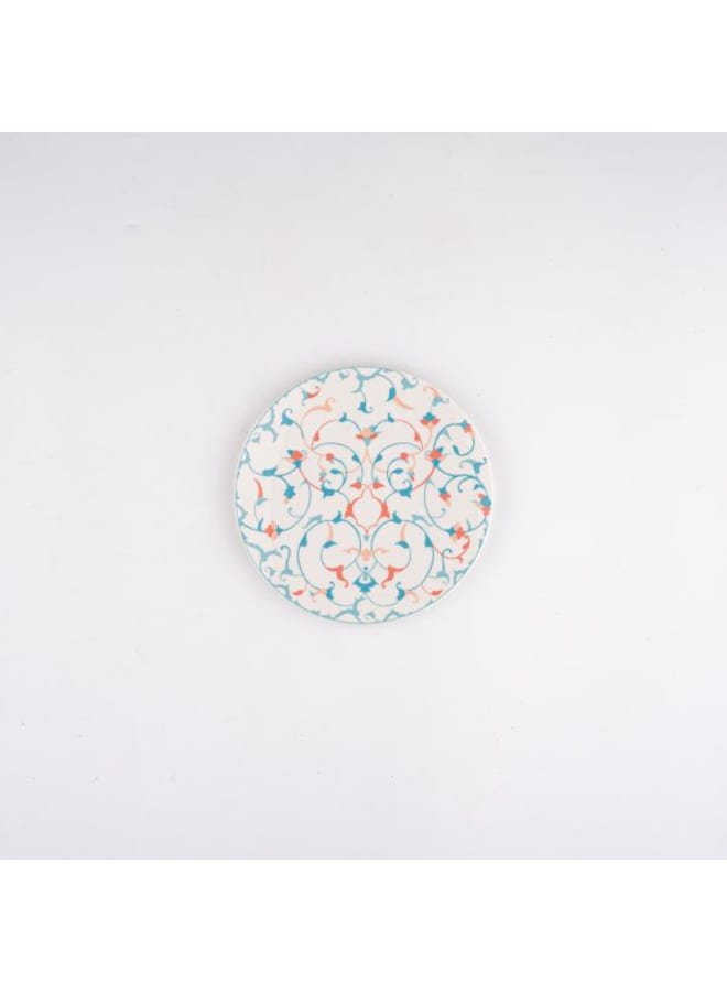 Zinnia Rosa By Zinnia  Porcelain Zakharef Dessert Plate 21 Cm