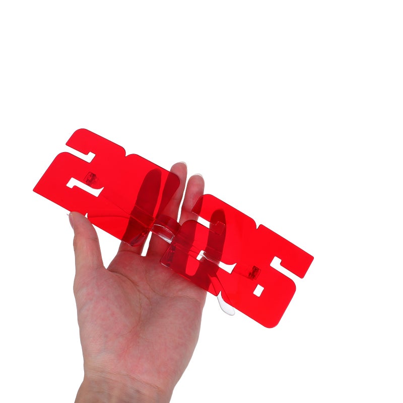 4pcs Number Glasses: Happy New Year'S Eve Glasses - Graduation 2026 Party Photo Prop Supplies - Number Eyewear Photo Props - Image 2