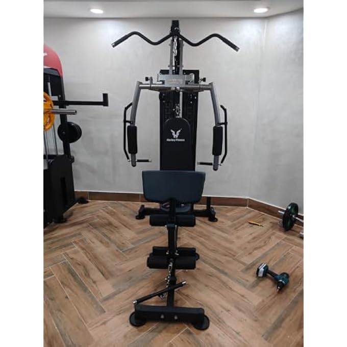 rayihni Multifunctional Home Gym Station With Leg Press – 72Kg Weight Stack – Strength Training Workout Machine – Home Gym Equipment For Full Body - Image 5