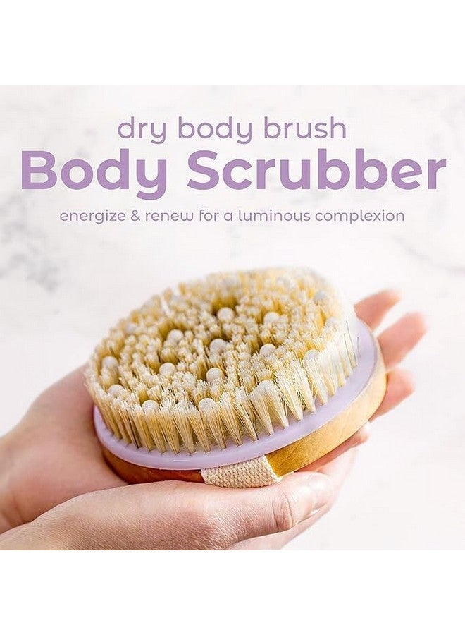 Bindex Dry Brushing Body Brush,Natural Bristle Exfoliating Brush for Skin Renewal, Lymphatic Support and Circulation Boost, Natural Bristles and Massage Nodes for Flawless Skin (PACK OF 1) - Image 2
