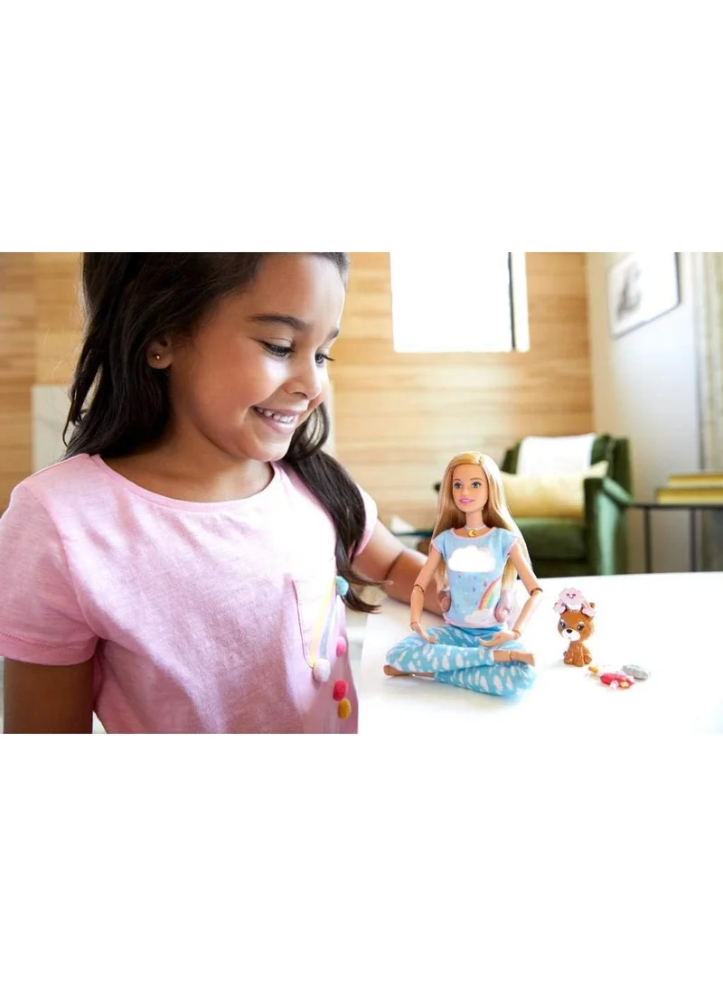Barbie Breathe With Me Meditation Doll, Blonde, With Lights & Guided Meditation