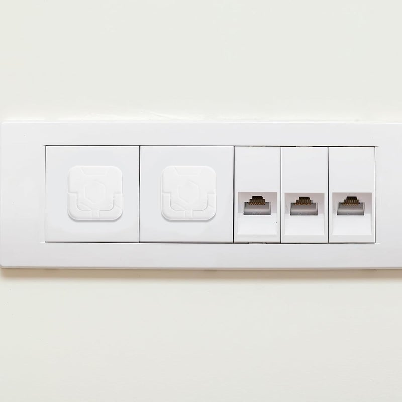 GALPADA 12pcs Babyproof Electrical Outlet Plug Covers Safety Socket Protectors for -Prong Socket Safety Caps - Image 5