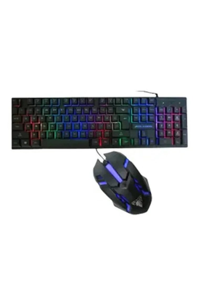 JeDEL GK112 Gaming Keyboard and Mouse with RGB Light COMBO - Image 3
