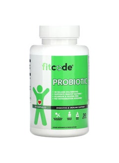 fitcode fitcode, Probiotic, 30 Veggie Capsules  - Image 1