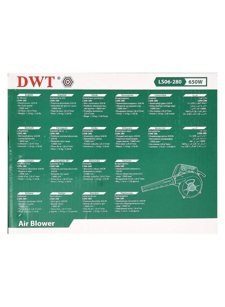 DWT Air Blower 650w - LS06-280 - Image 2