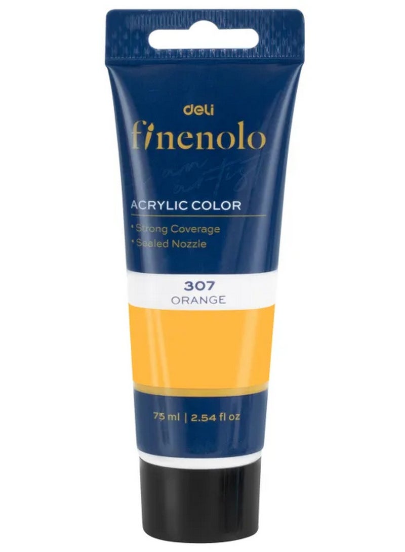 ديلي فينولو أكريليك لون 307 برتقالي، تغطية قوية وفوهة محكمة الإغلاق، 75 مل - Image 1