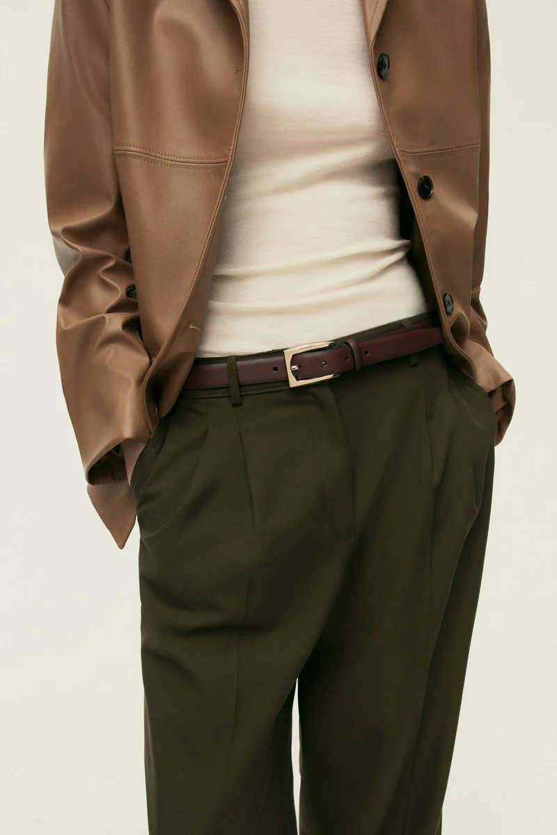 اتش اند ام حزام من الجلد