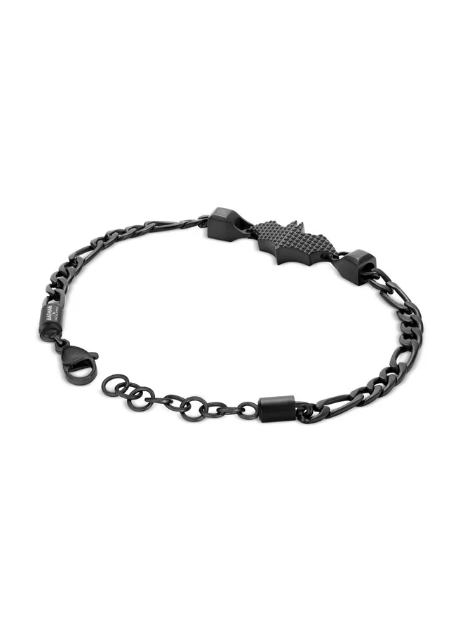 بوليس Batarang 2.0 Limited Edition Black Stainless Steel Chain Bracelet for Men