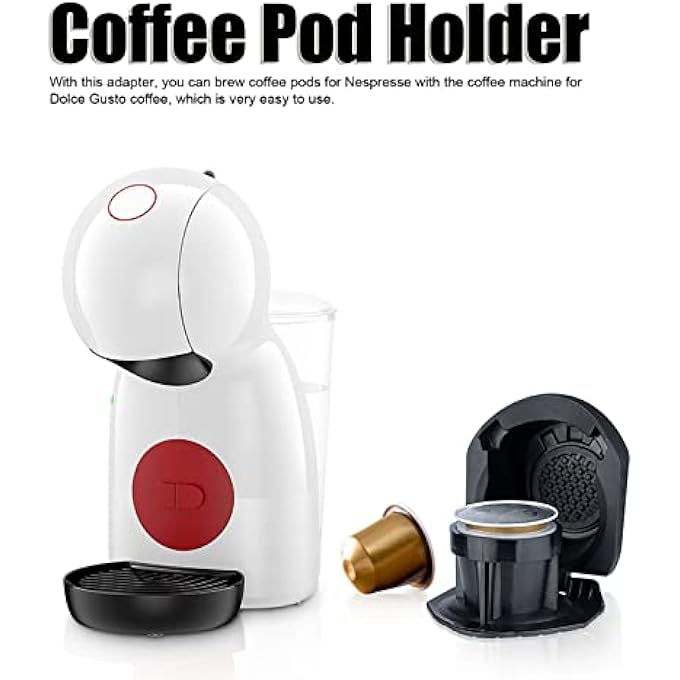 Trisar Reusable K Cup Universal Fit Reusable Coffee Filters With Food Grade No Bpa Eco Friendly Coffee Pods Adapter Converter Holder For Espresso Original Capsule For Dolce Gusto Brewer - Image 4